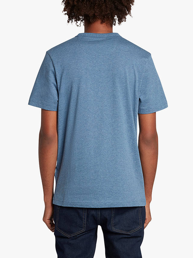 Farah Danny Regular Fit Organic Cotton T-Shirt, 421 Dark Denim Marl