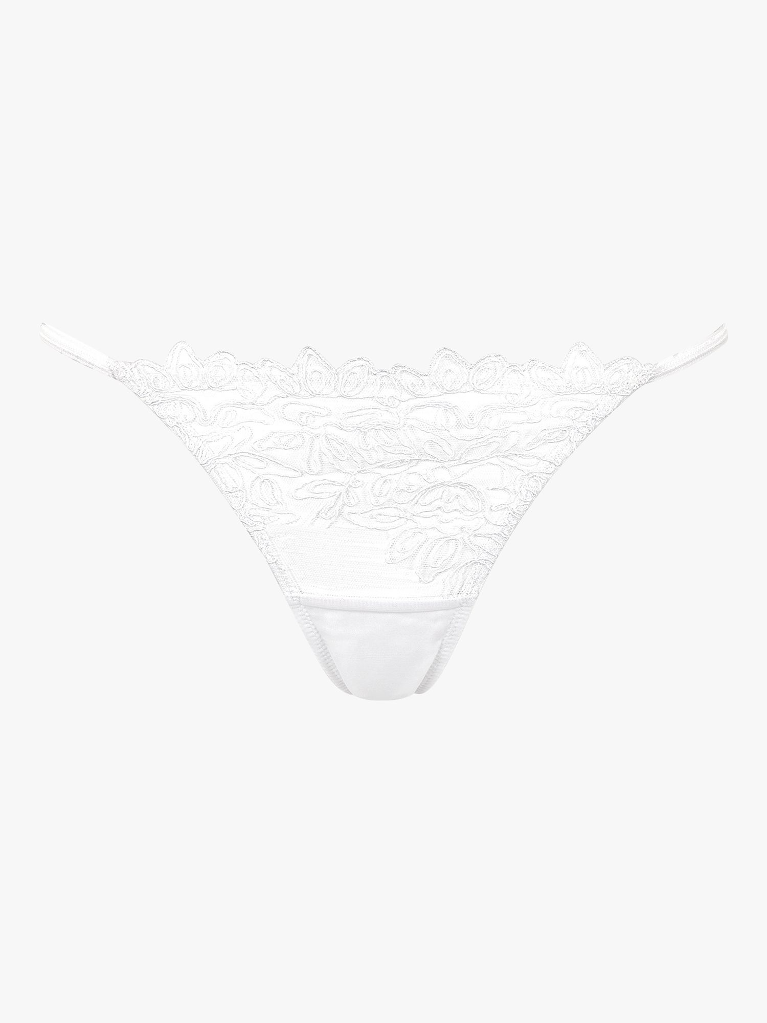 Bluebella Audrey Knickers, White at John Lewis & Partners