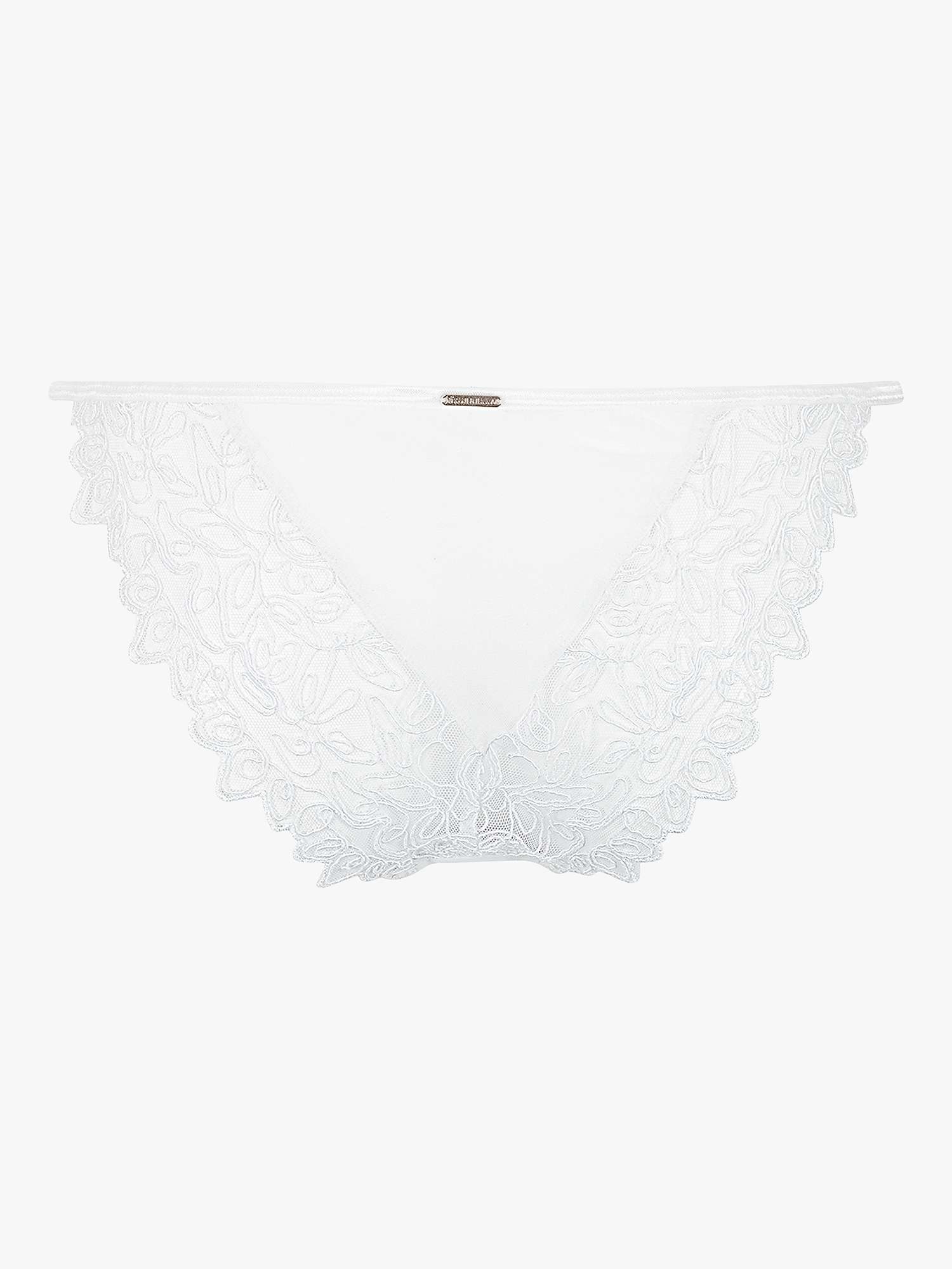 Bluebella Audrey Knickers, White at John Lewis & Partners