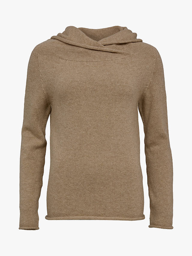 Celtic & Co. Collared Slouch Jumper, Camel