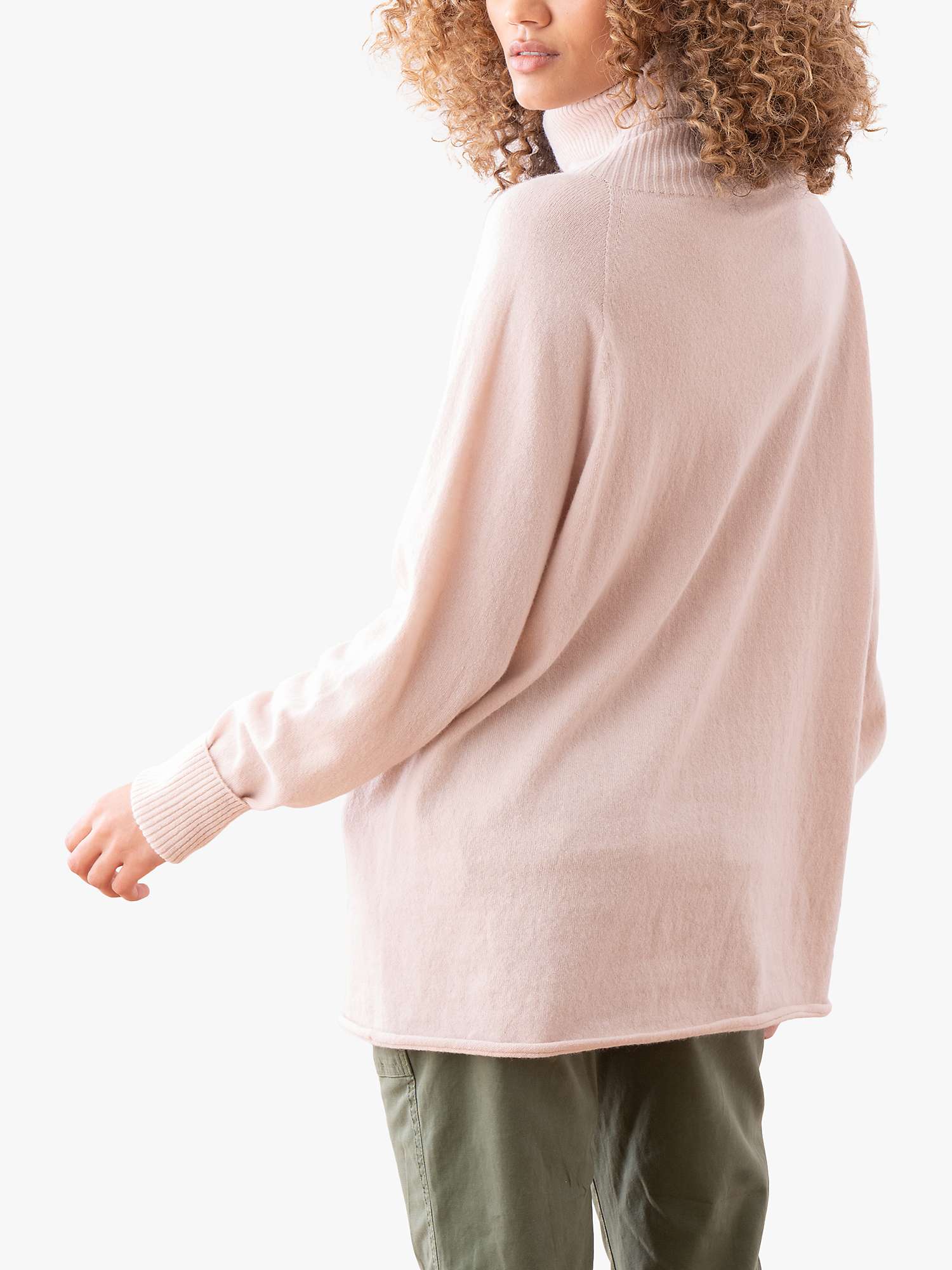 Buy Celtic & Co. Geloong Slouch Jumper, Peony Online at johnlewis.com