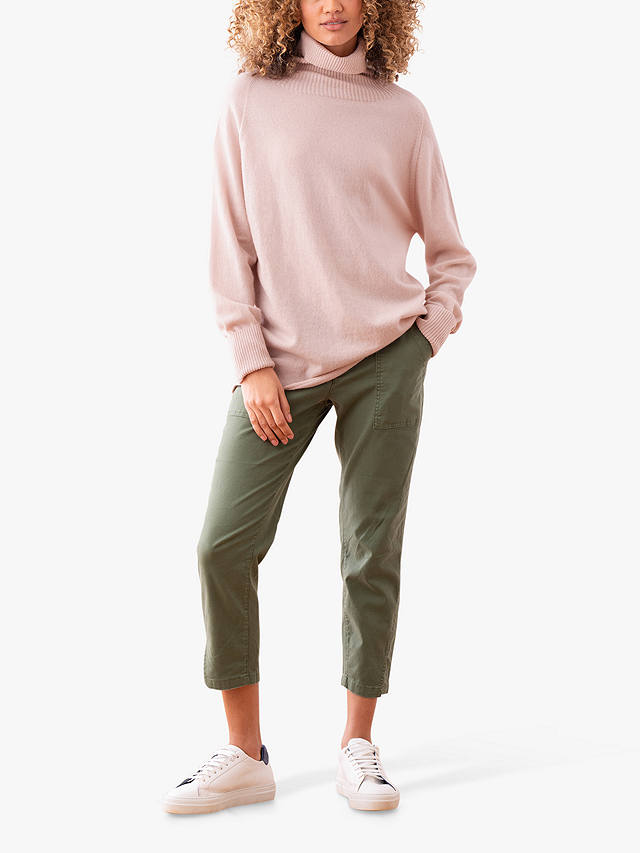 Celtic & Co. Geloong Slouch Jumper, Peony