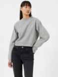 French Connection Thyra Embellished Jumper, Light Grey