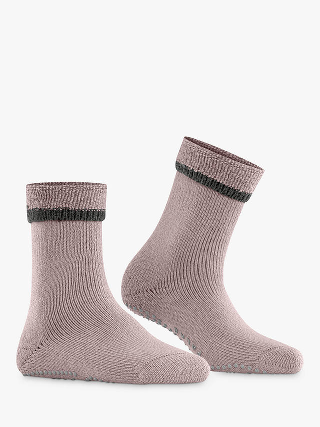 FALKE Non Slip Cuddle Pads Ankle Socks, Rosewood