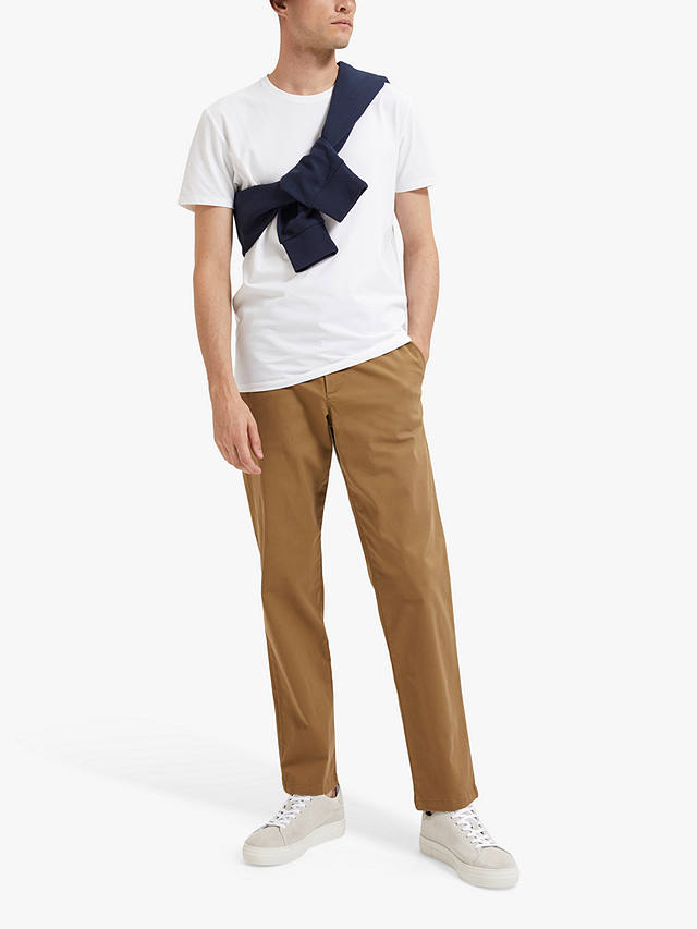 SELECTED HOMME Chino Trousers, Ermine