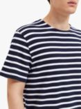 SELECTED HOMME Stripe Organic Cotton T-Shirt