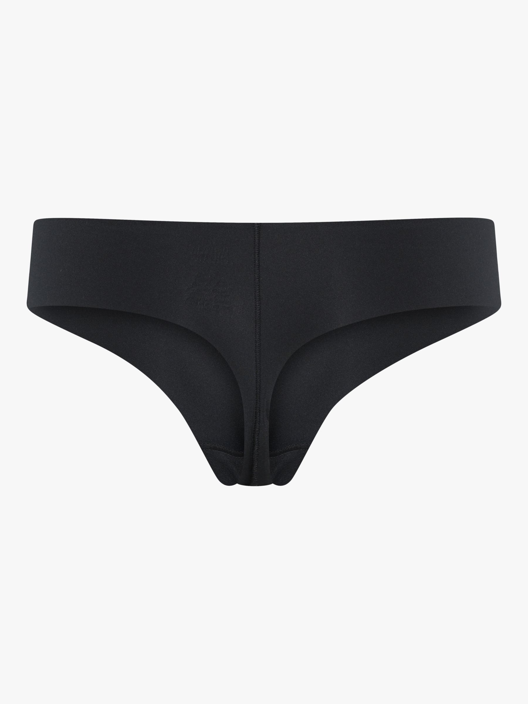 Buy Girlfriend Collective Plain Sports Thong, Black Online at johnlewis.com