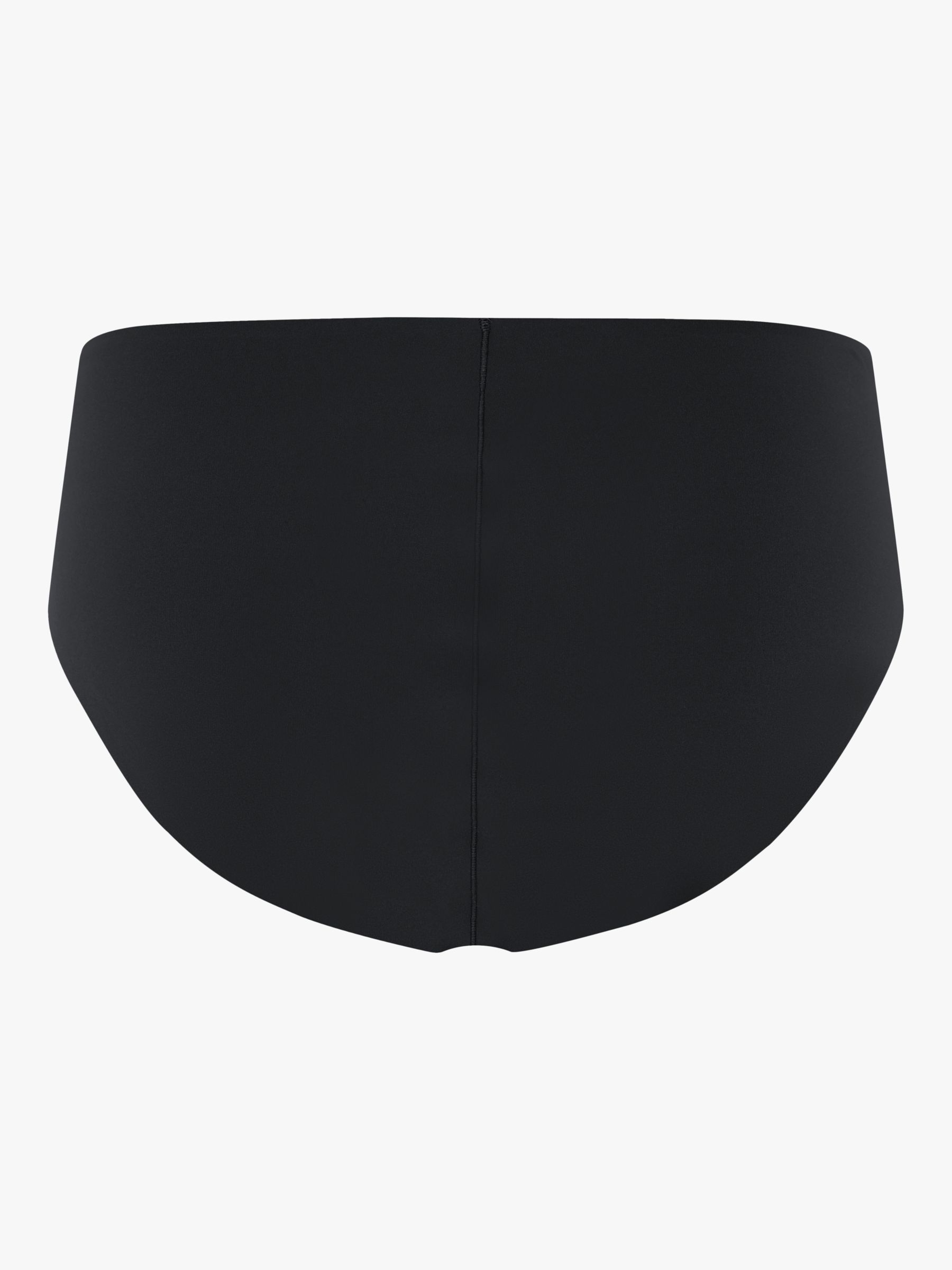 Girlfriend Collective High Rise Plain Sports Knickers, Black at John Lewis  & Partners