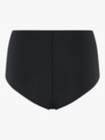 Girlfriend Collective High Rise Plain Sports Knickers, Black