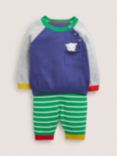 Mini Boden Lamb Knitted Play Set, College Navy