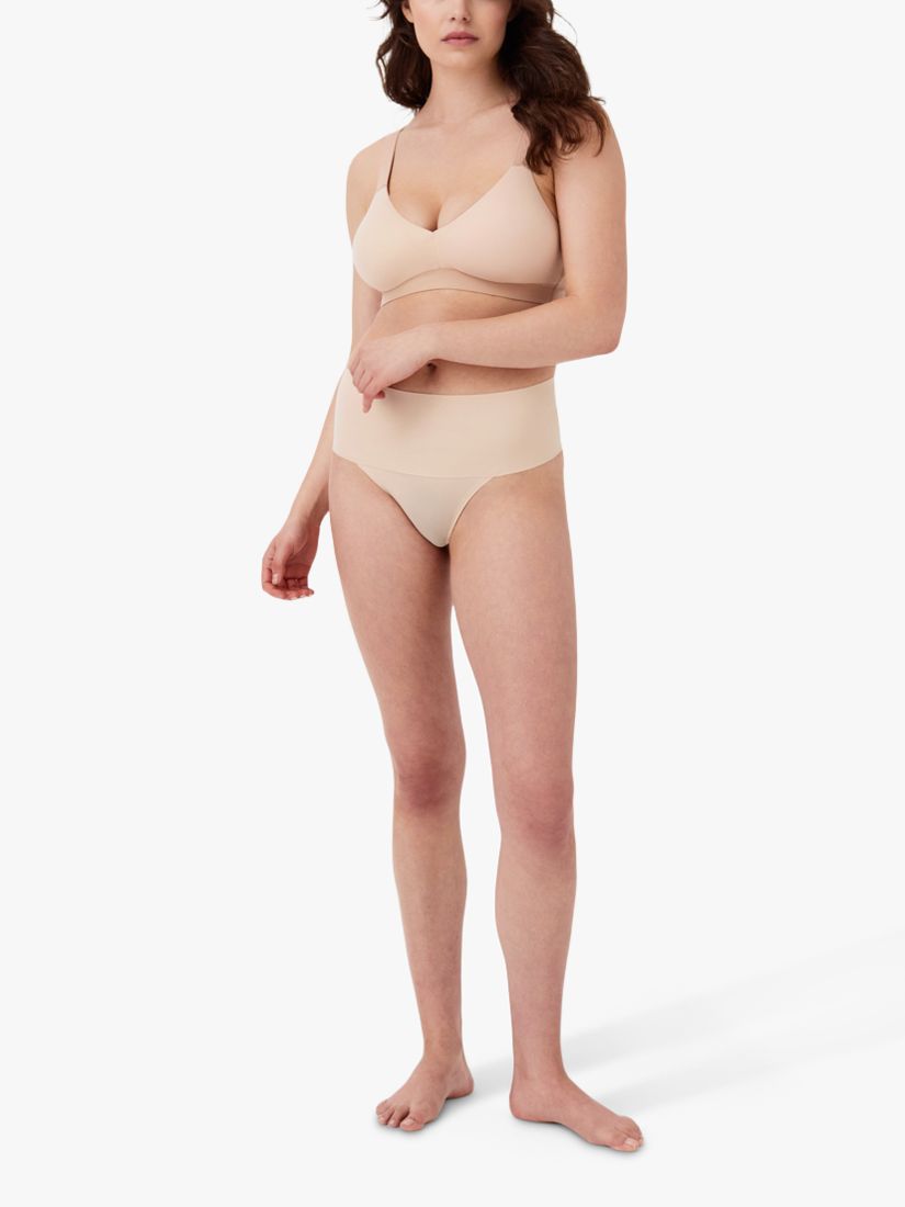 Spanx Light Control Undie-tectable Thong, Nude, XS