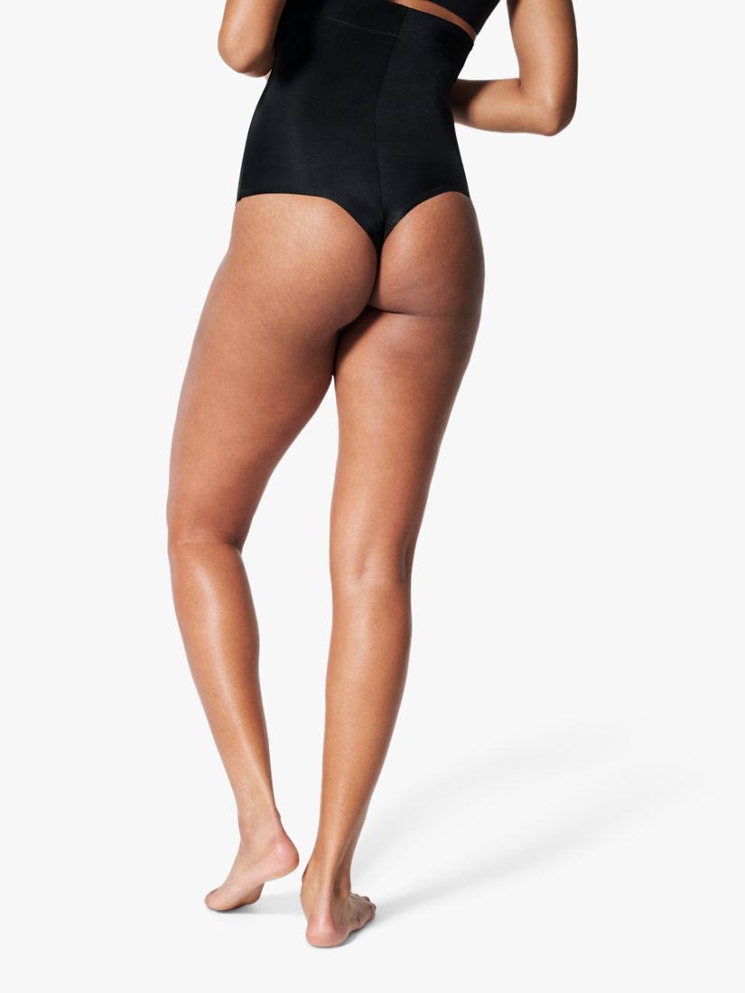 Spanx Medium Control Suit Your Fancy High Waist Thong, Black at
