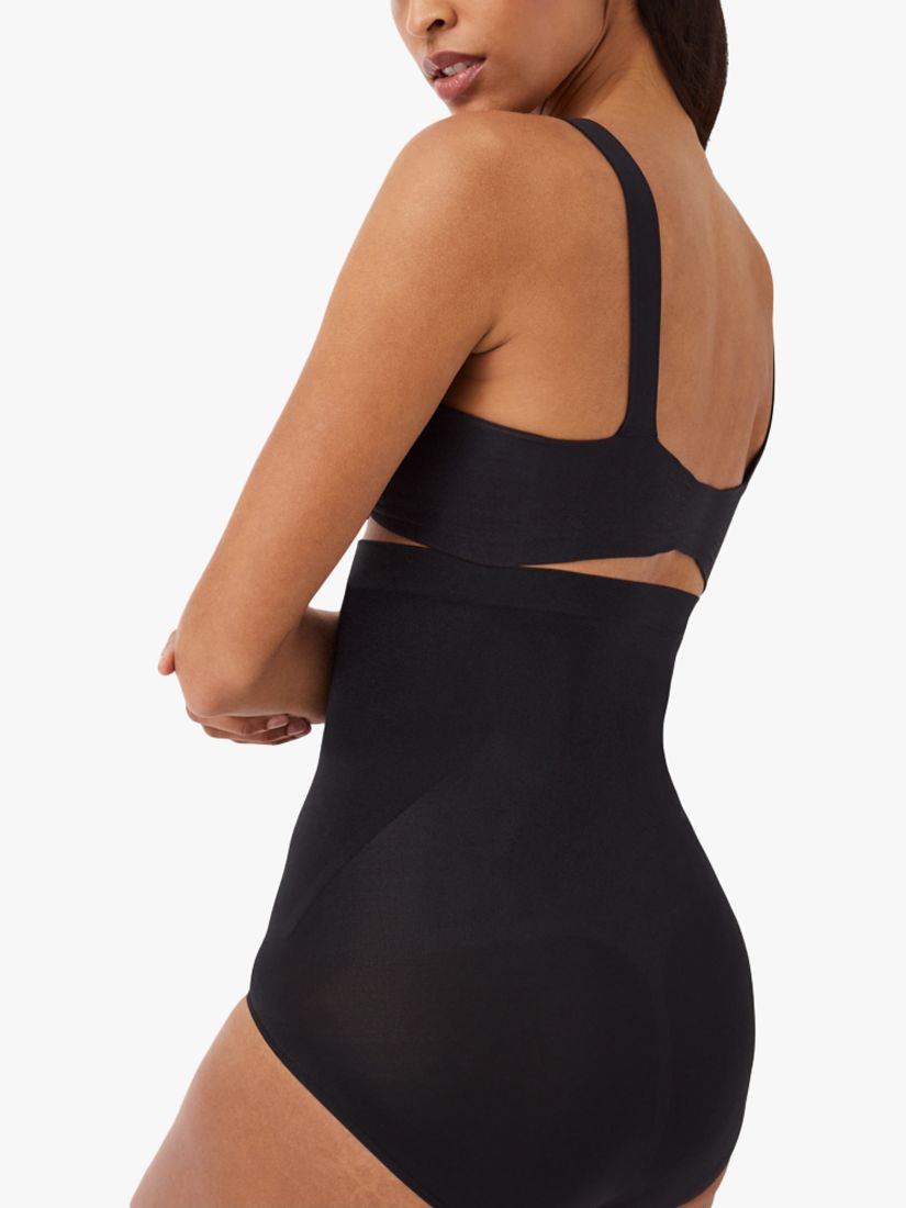 Spanx Firm Control Oncore High-Waisted Shorts, Very Black at John Lewis &  Partners