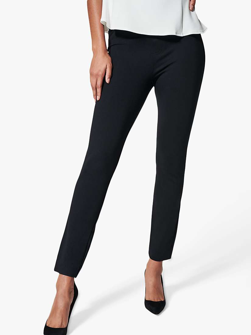 Buy Spanx The Perfect Backseam Skinny Trousers, Black Online at johnlewis.com