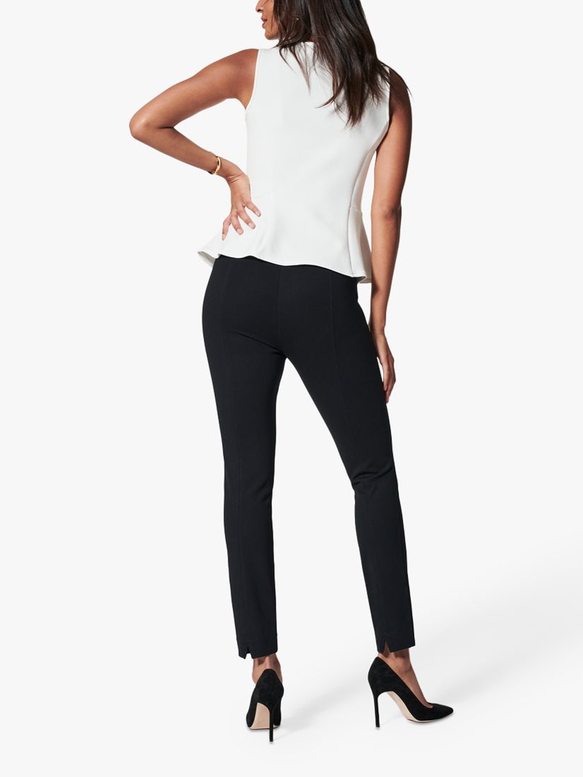 Buy Spanx The Perfect Backseam Skinny Trousers, Black Online at johnlewis.com