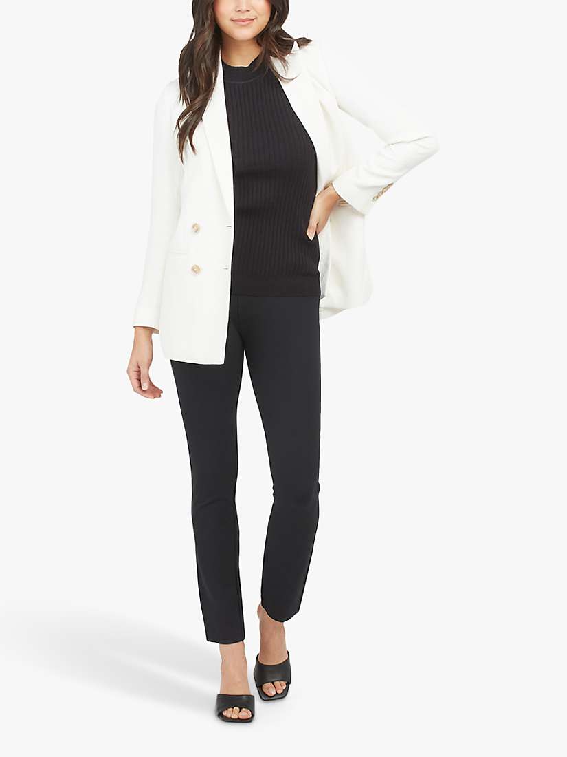 Buy Spanx The Perfect Backseam Skinny Trousers, Black Online at johnlewis.com