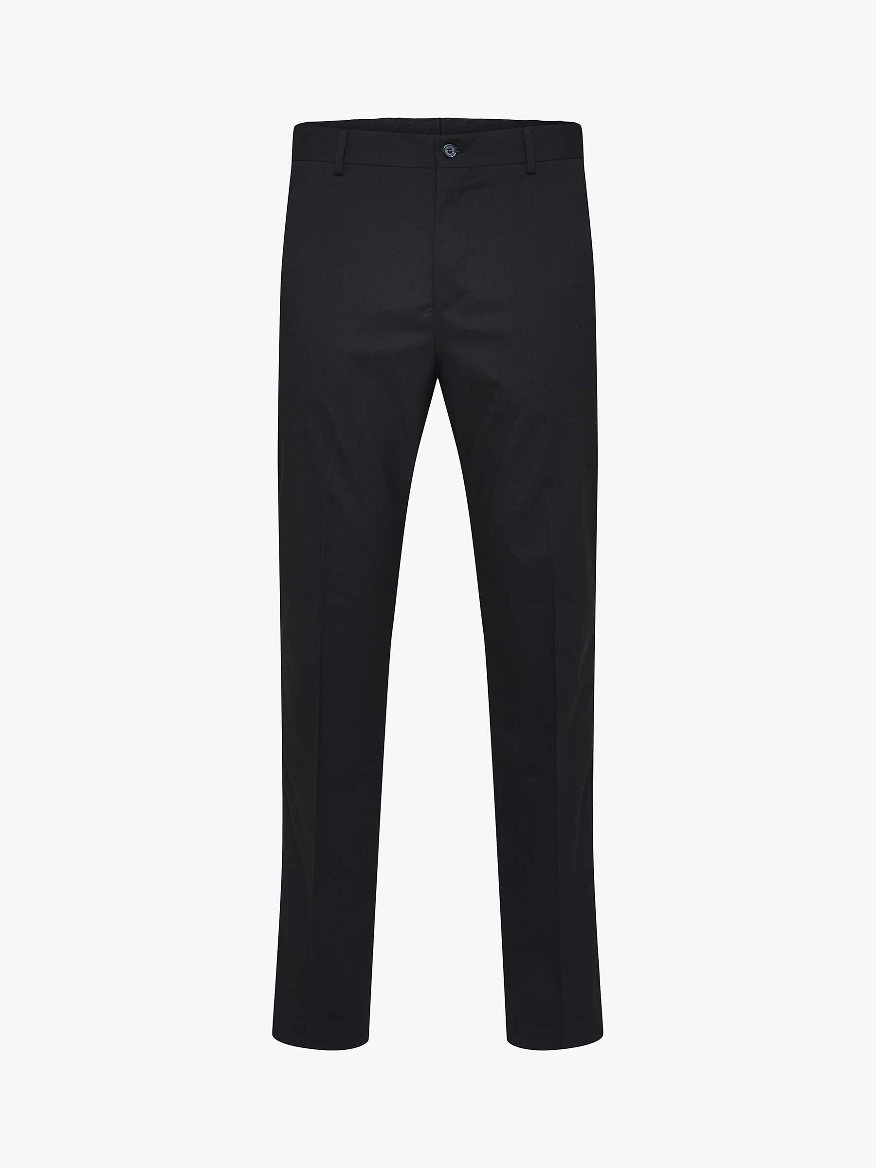Buy SELECTED HOMME Recycled Polyester Slim Fit Tux Suit Trousers, Black Online at johnlewis.com
