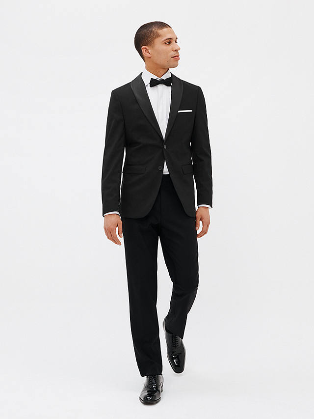 SELECTED HOMME Recycled Polyester Slim Fit Tux Suit Trousers, Black at ...