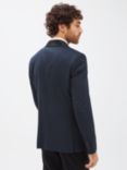 SELECTED HOMME Slim Fit Shawl Tuxedo Jacket, Navy Blazer