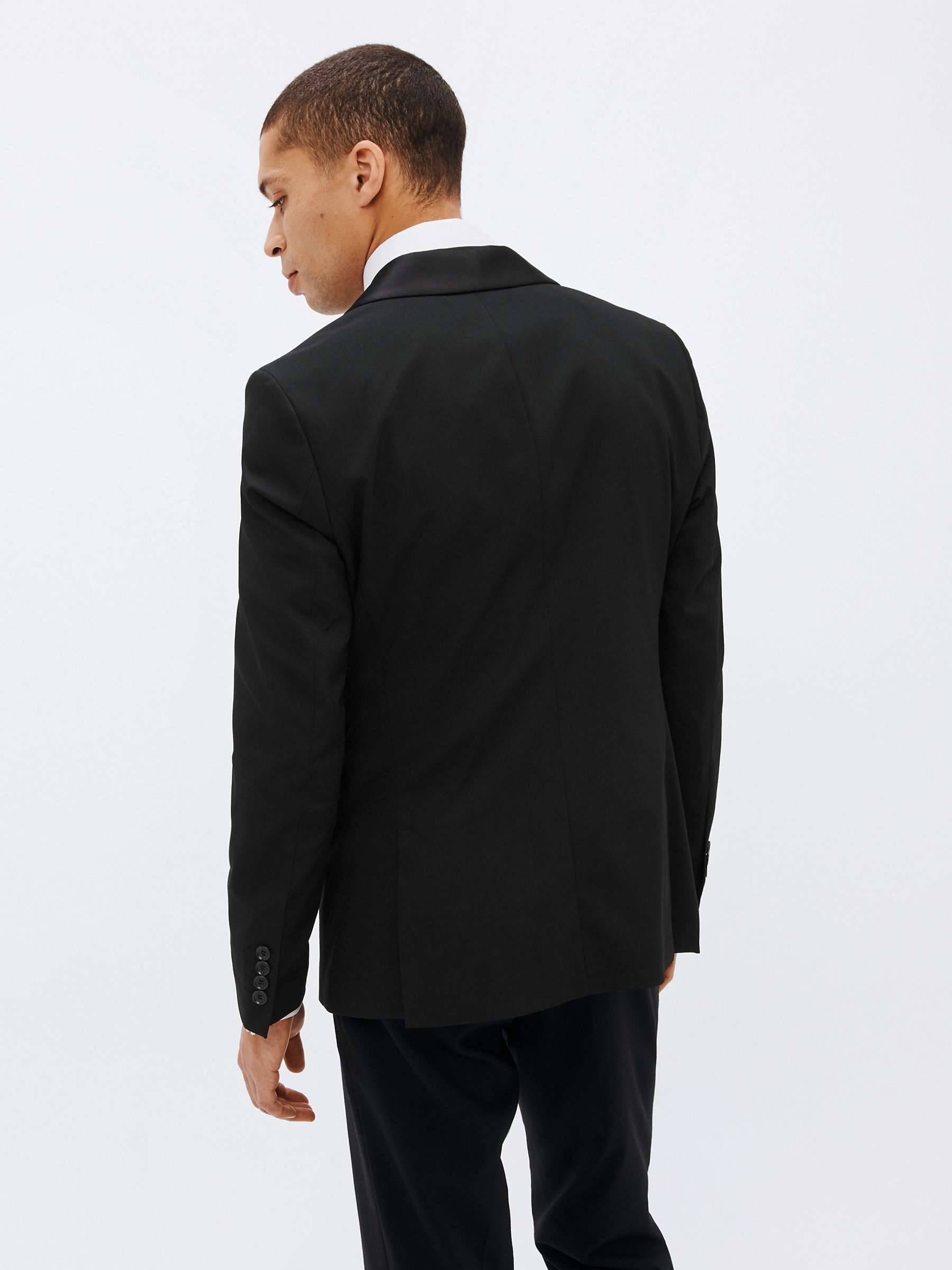Buy SELECTED HOMME Recycled Polyester Tux Dinner Jacket, Black Online at johnlewis.com