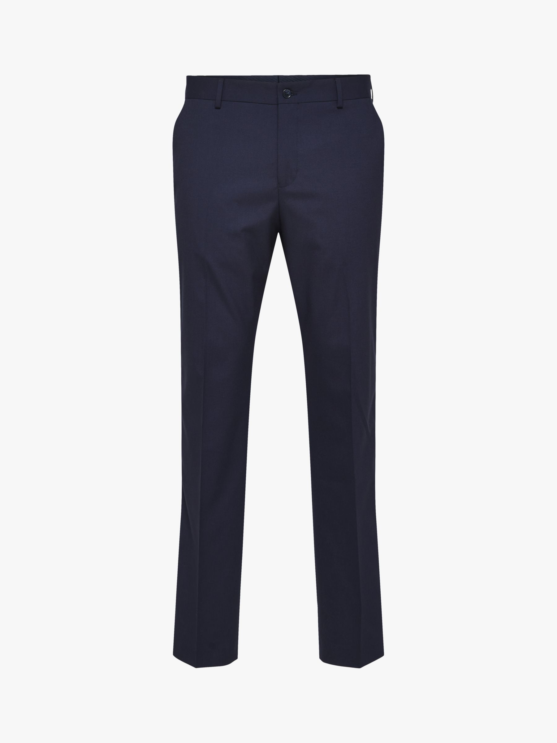 SELECTED HOMME Recycled Polyester Slim Fit Tux Trousers, Navy