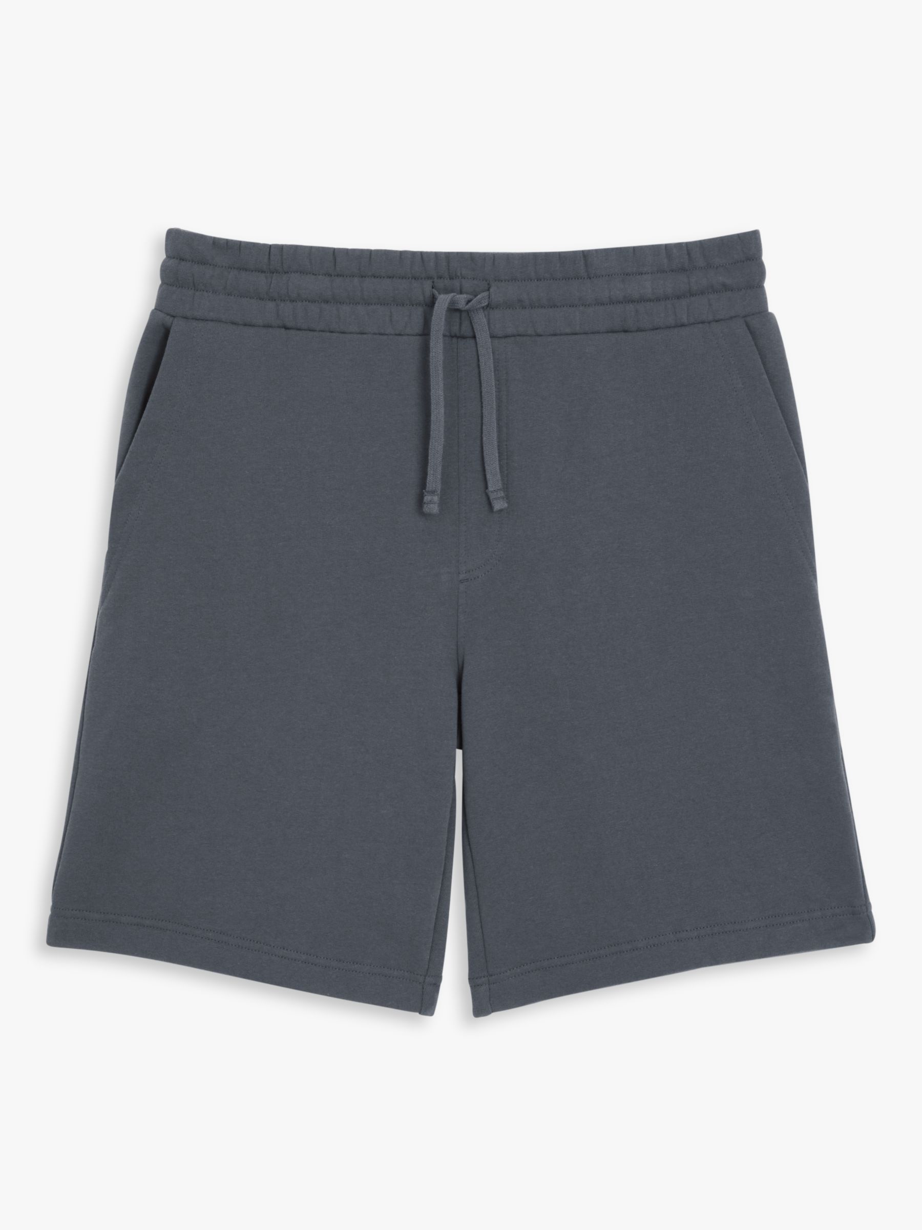 John Lewis ANYDAY Casual Sweat Shorts, Midnight Grey, S