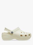 Crocs Classic Platform Clogs, Bone