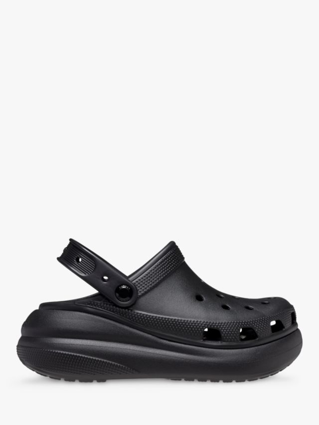 Black cheap womens crocs