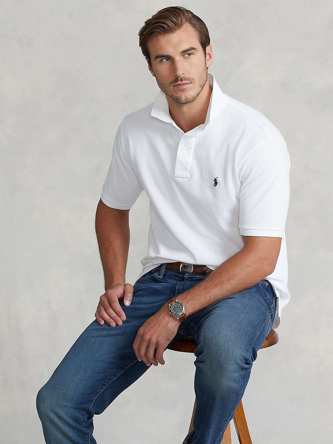 Buy Polo Ralph Lauren Big & Tall Regular Fit Polo Shirt Online at johnlewis.com