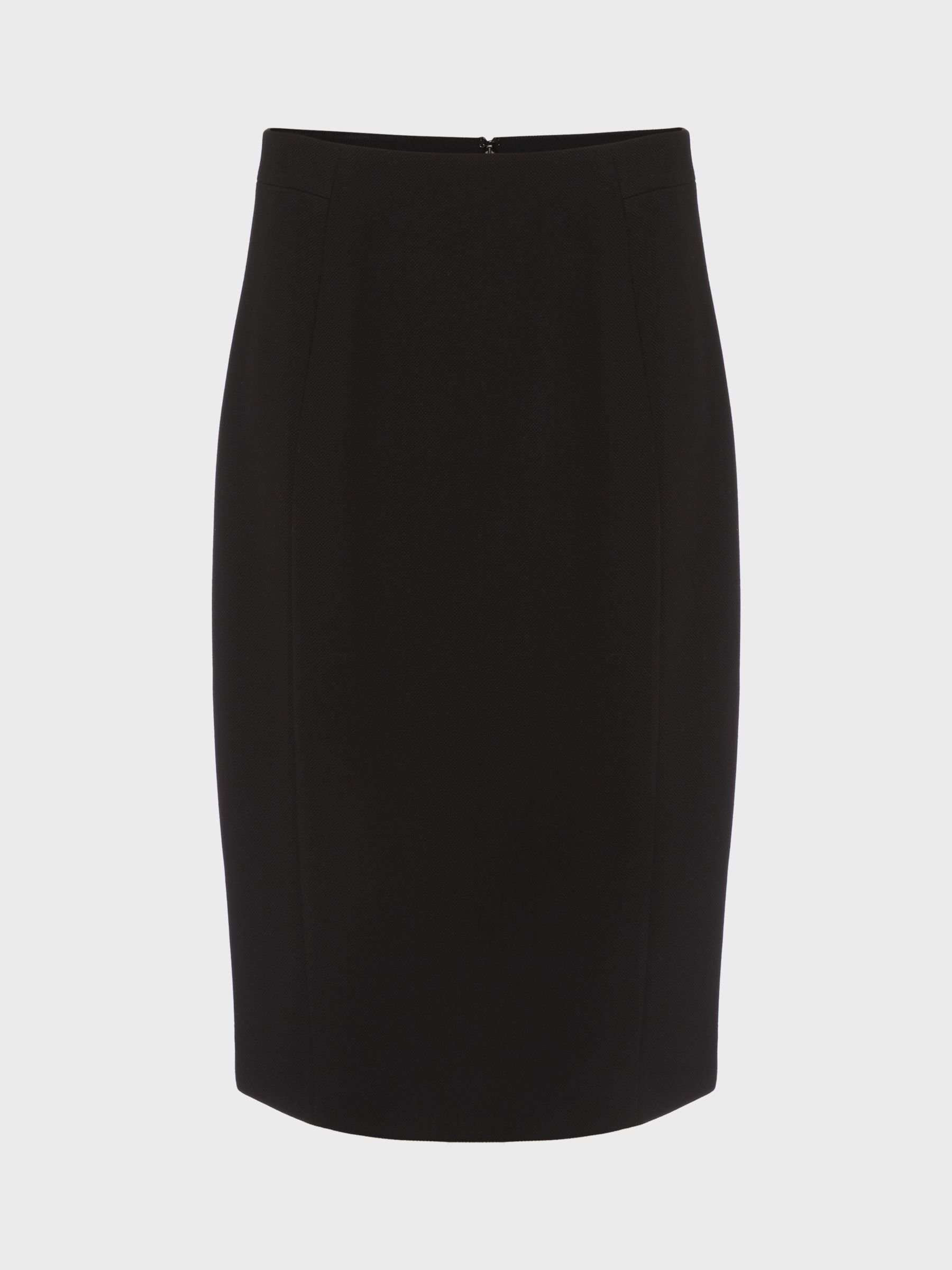 Hobbs Petite Ophelia Pencil Skirt, Black at John Lewis & Partners