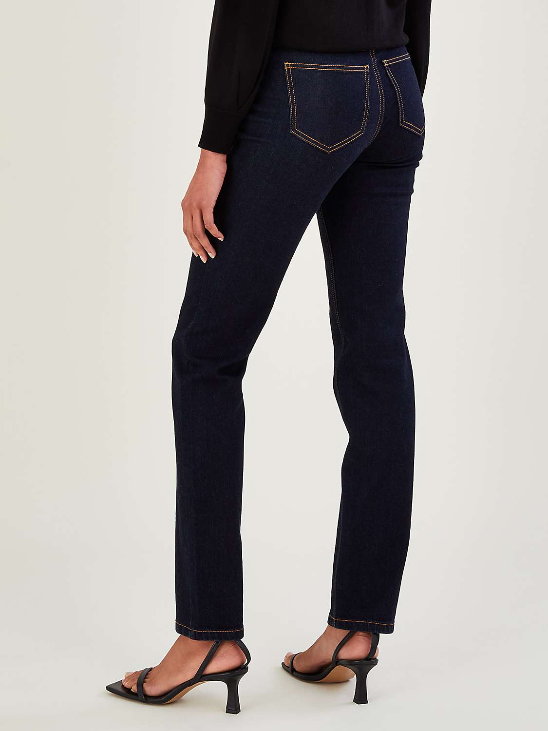 Buy Monsoon Bootcut Flow Jeans, Indigo Online at johnlewis.com