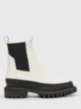 AllSaints Harlee Leather Slip On Ankle Boots