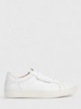AllSaints Sheer Low Top Leather Trainers, White