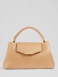 L.K.Bennett Harbour Leather Tote Handbag, Camel