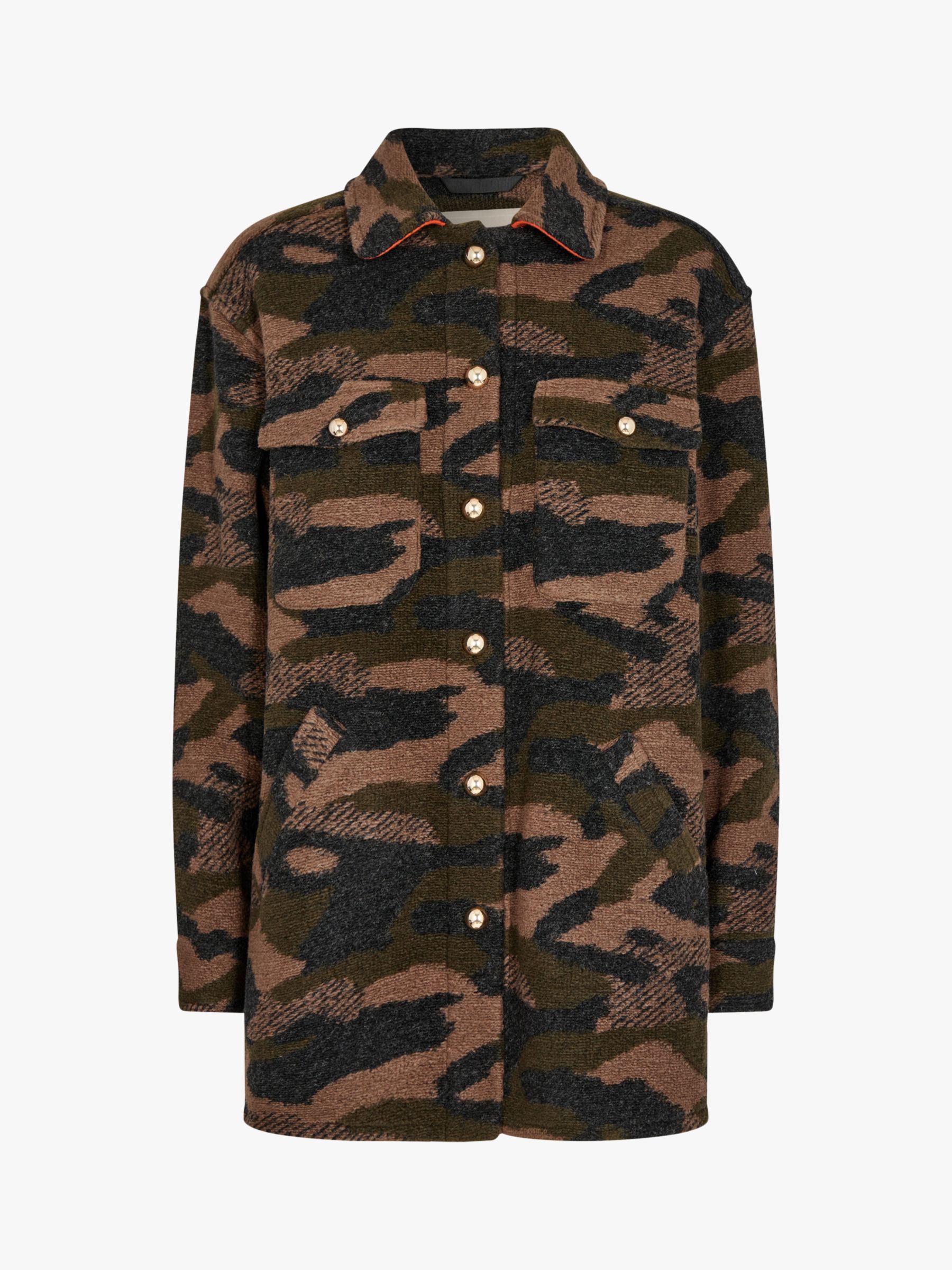 Buy MOS MOSH Vera Camouflage Jacket, Green/Multi Online at johnlewis.com