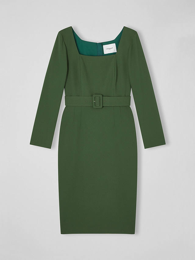 L.K.Bennett Carrington Tailored Dress, Forest