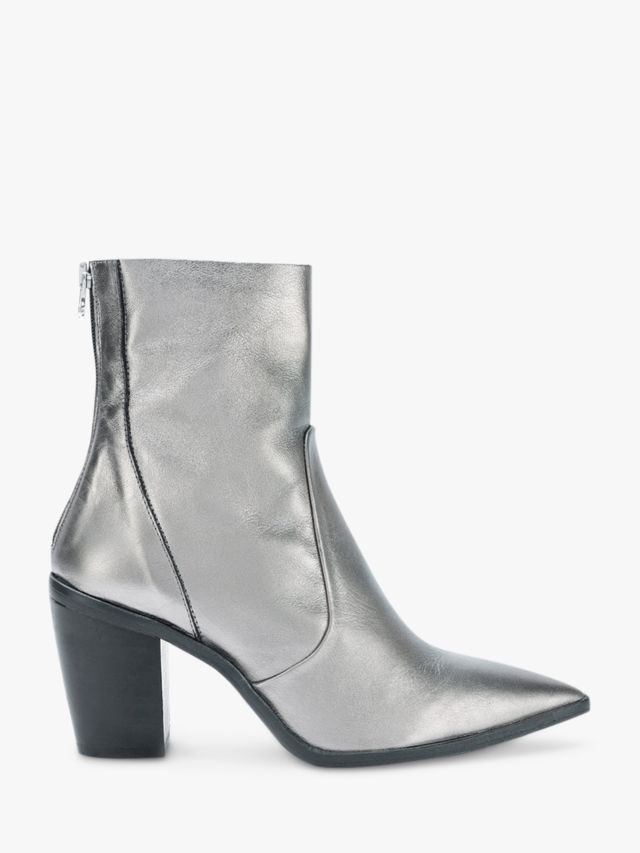 Silver sales velvet boots