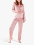Chelsea Peers Maternity Satin Pyjama Set