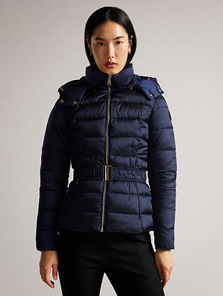 Ted Baker Abbiiee Padded Jacket, Navy