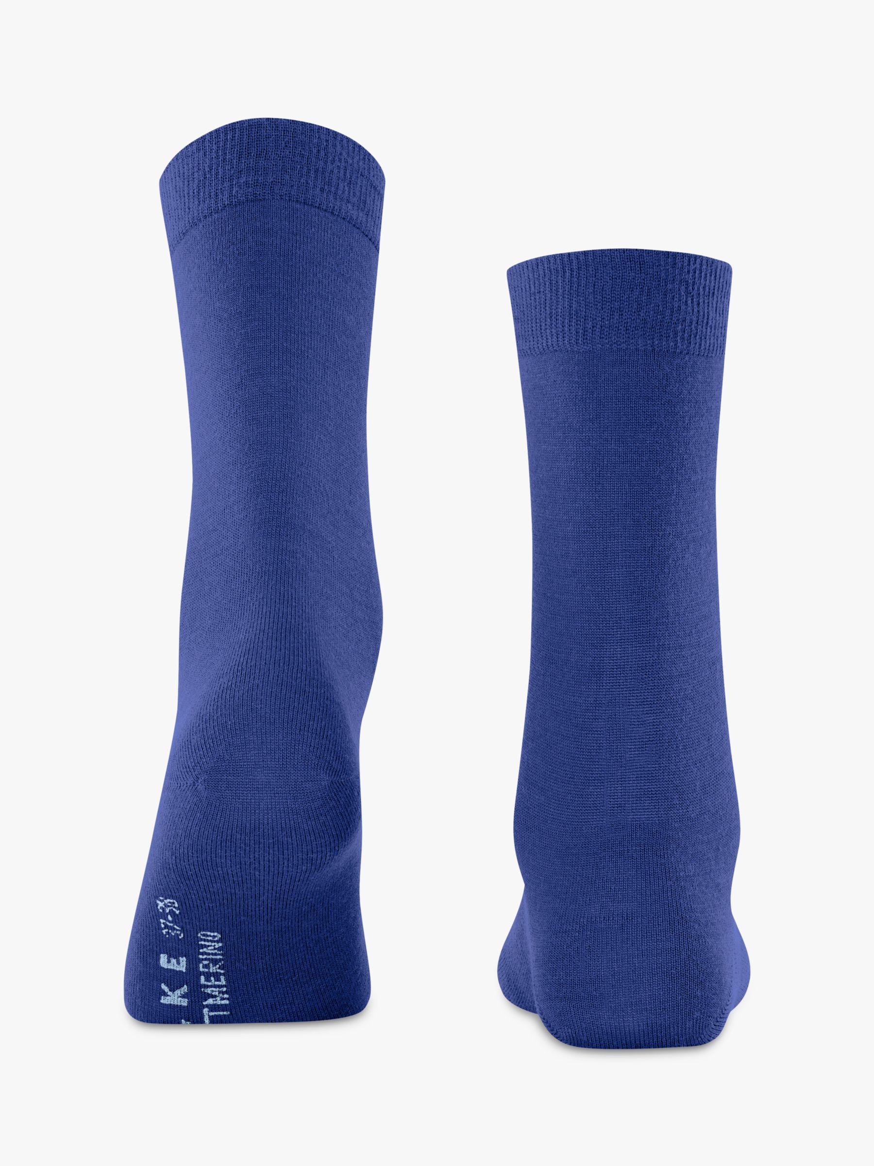 FALKE Soft Merino Blend Ankle Socks, Imperial at John Lewis & Partners