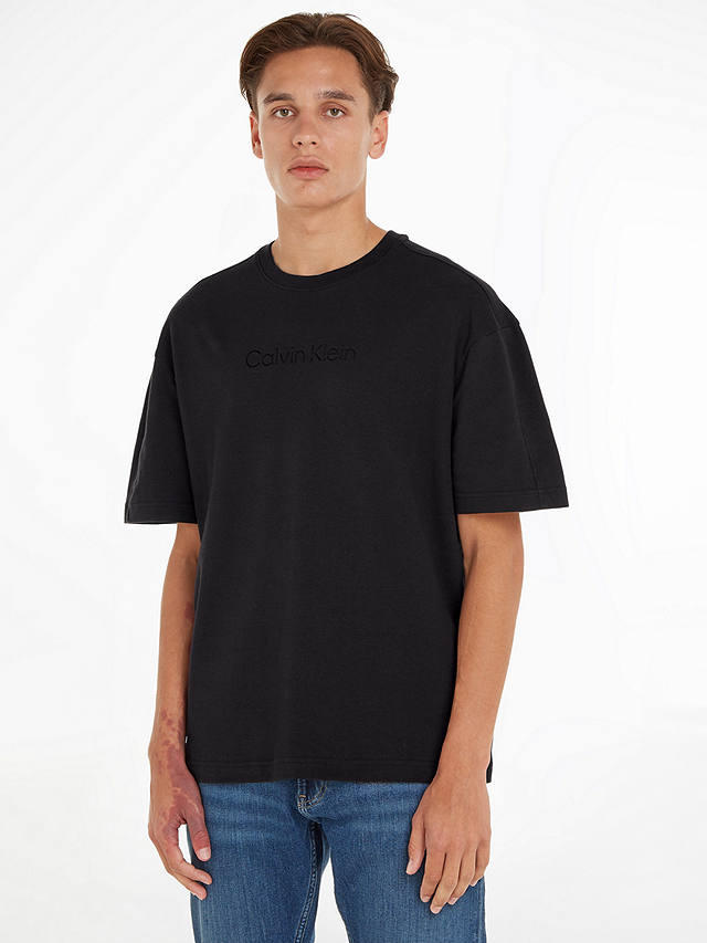 Calvin Klein Logo Comfort T-Shirt, Ck Black