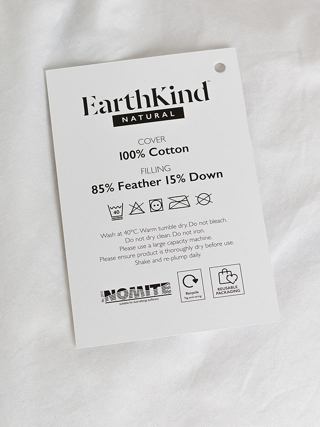 EarthKind™ Recycled Feather & Down Duvet, 10.5 Tog, Single