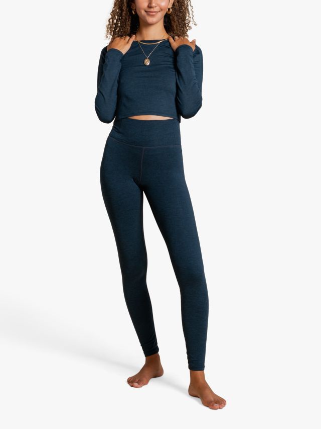 Girlfriend Collective Reset Long Sleeve Top, Midnight, XS