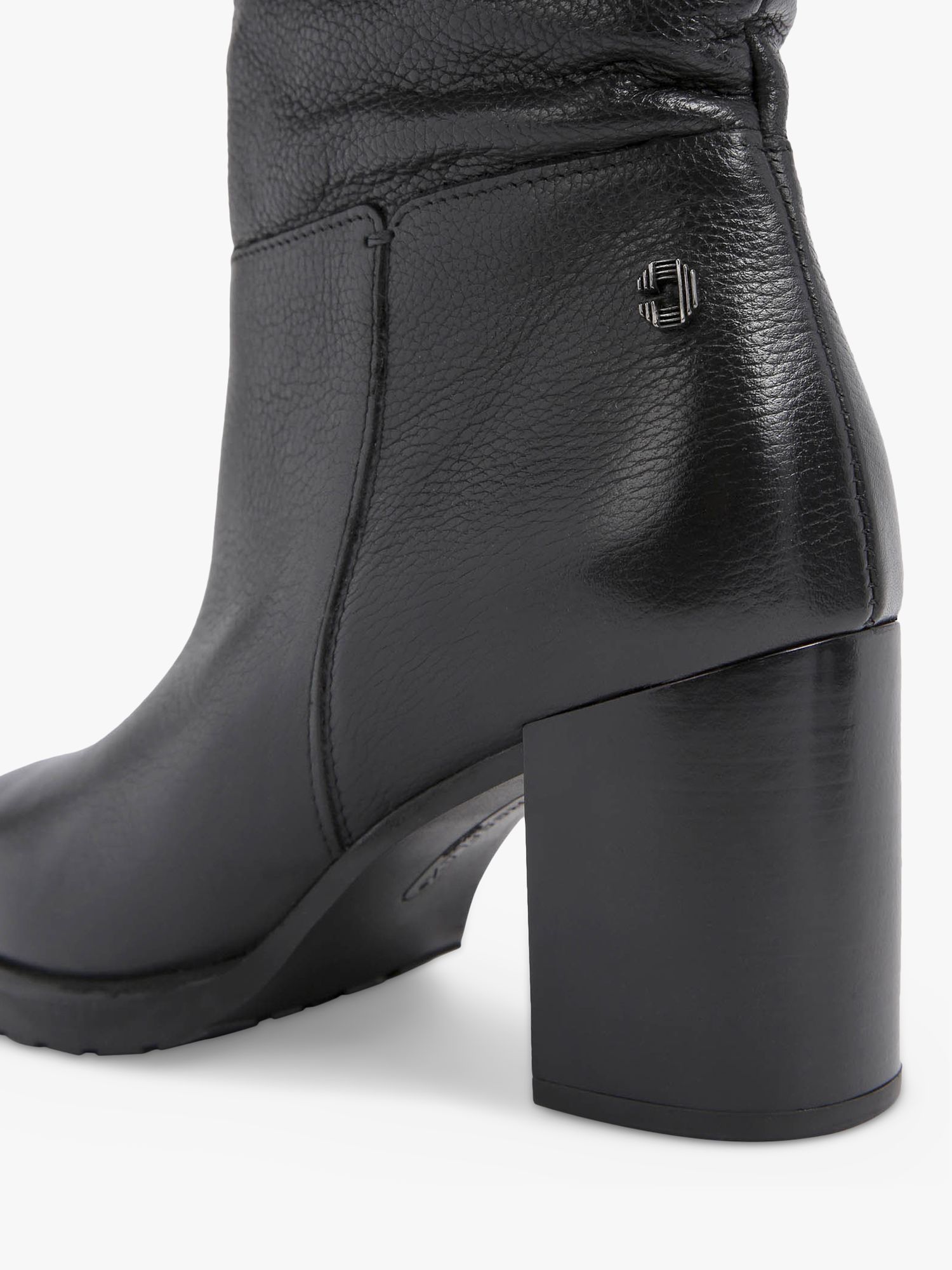 Slouch leather ankle on sale boots