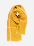 Brakeburn Check Blanket Scarf, Yellow