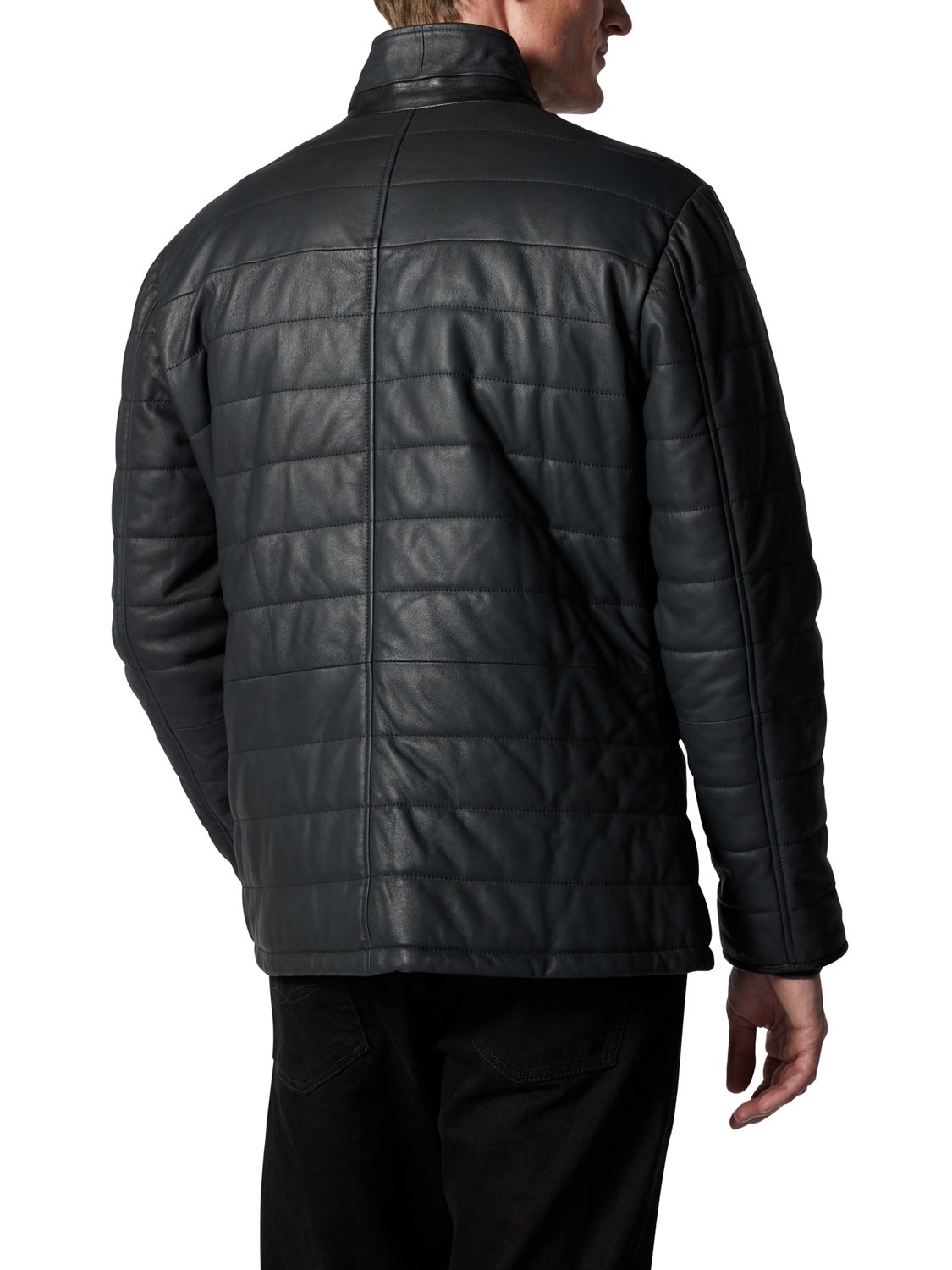 Rodd & Gunn Ashwell Leather Jacket, Onyx, XS
