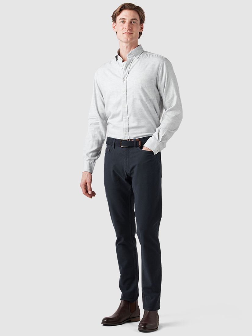 Buy Rodd & Gunn Barhill Long Sleeve Sports Fit Cotton Blend Shirt Online at johnlewis.com