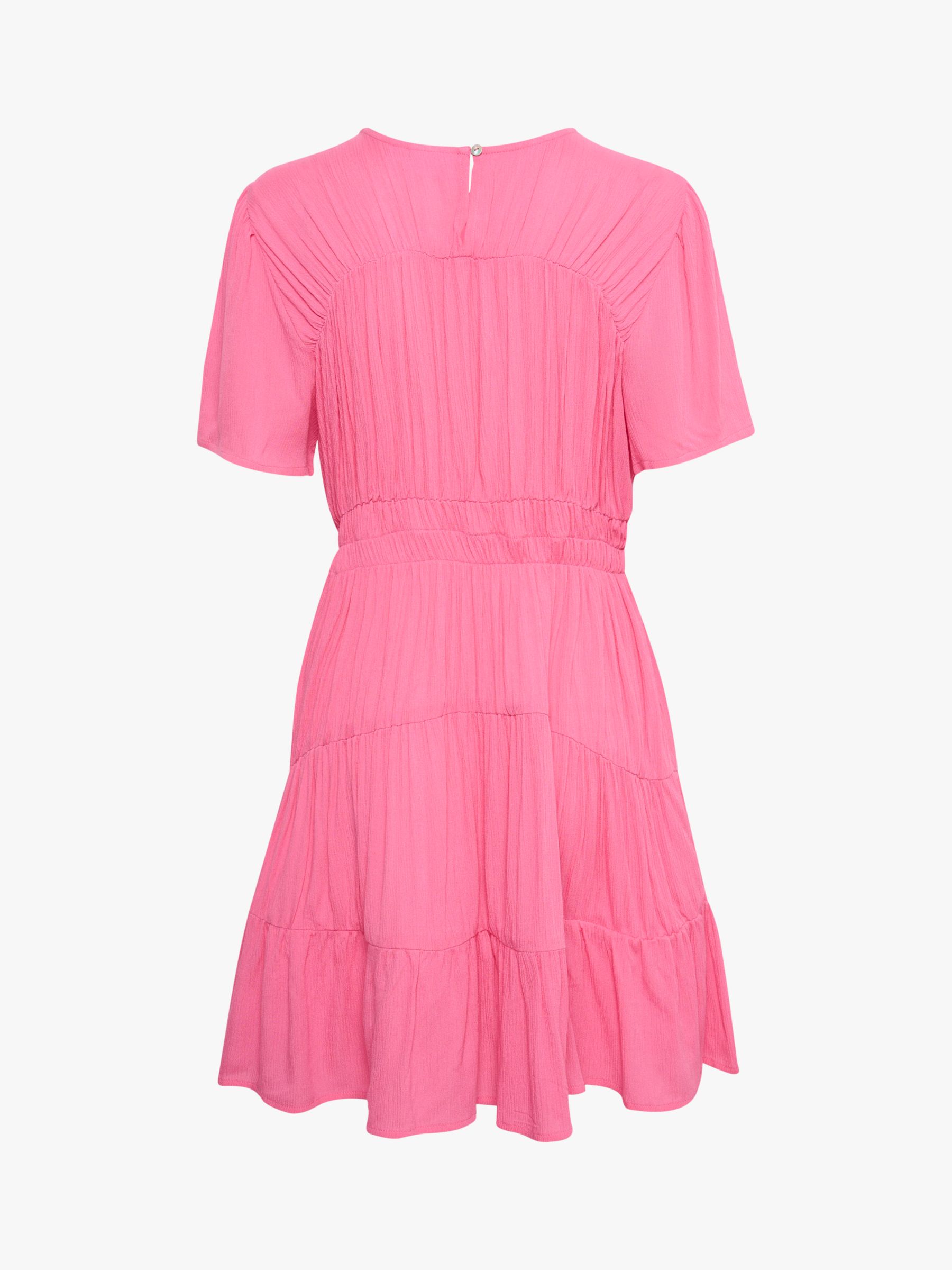 Saint Tropez Nicka Mini Dress, Azalea Pink at John Lewis & Partners