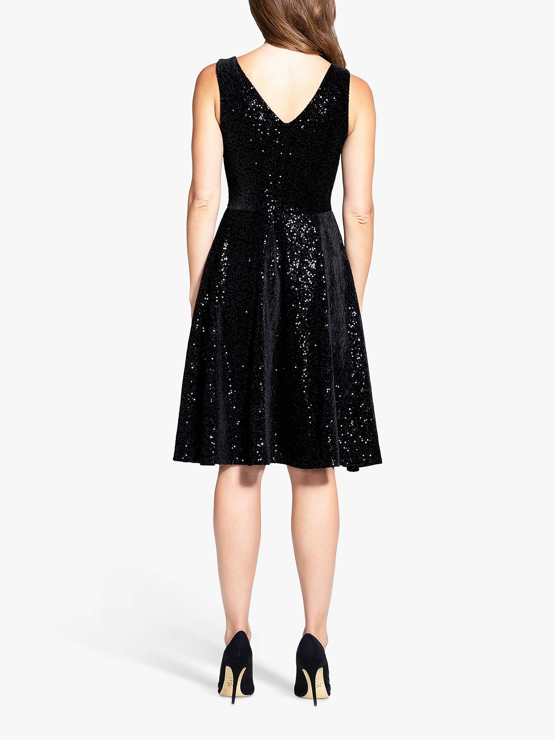 Buy HotSquash Sequin Velvet Dress Online at johnlewis.com