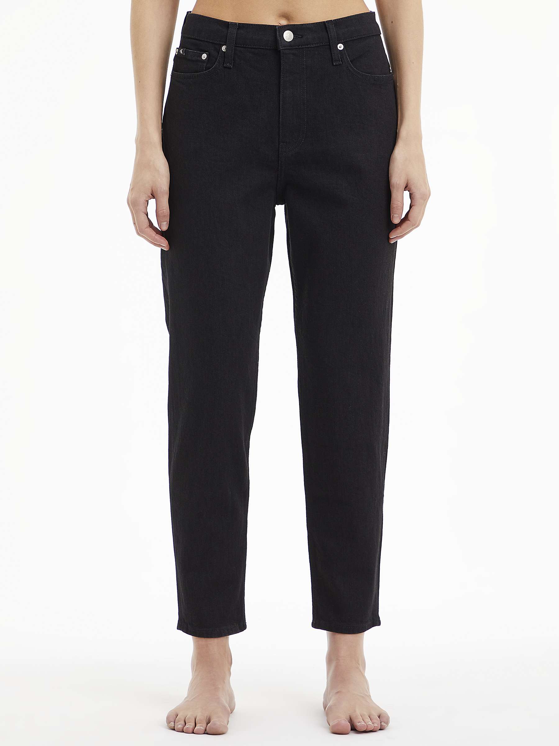 Buy Calvin Klein Mom Fit Cropped Jeans Online at johnlewis.com